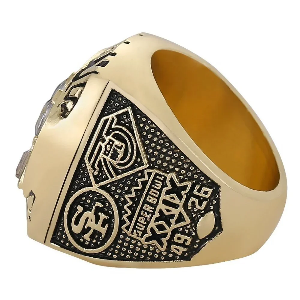 San‎ Francisco 49ers Championship Ring Fan Edition Super Bowl 94 - 95 Gold